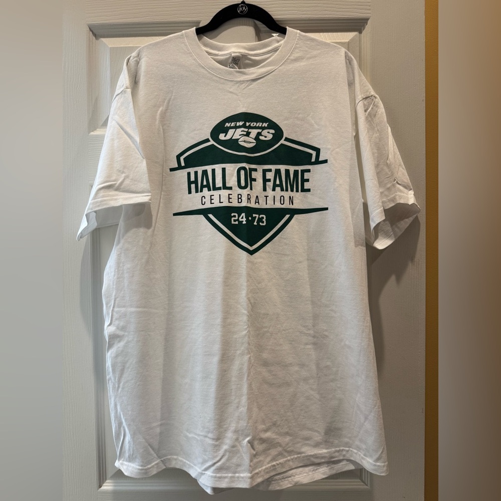 NFL: New York Jets Hall of Fame Celebration T-Shirt size XL